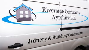 Riverside building contractors van