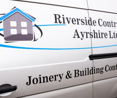 Riverside building contractors van